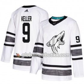 Arizona Coyotes Hockeydrakt Clayton Keller 9 Hvit 2019 NHL All-Star Adidas Authentic - Herre